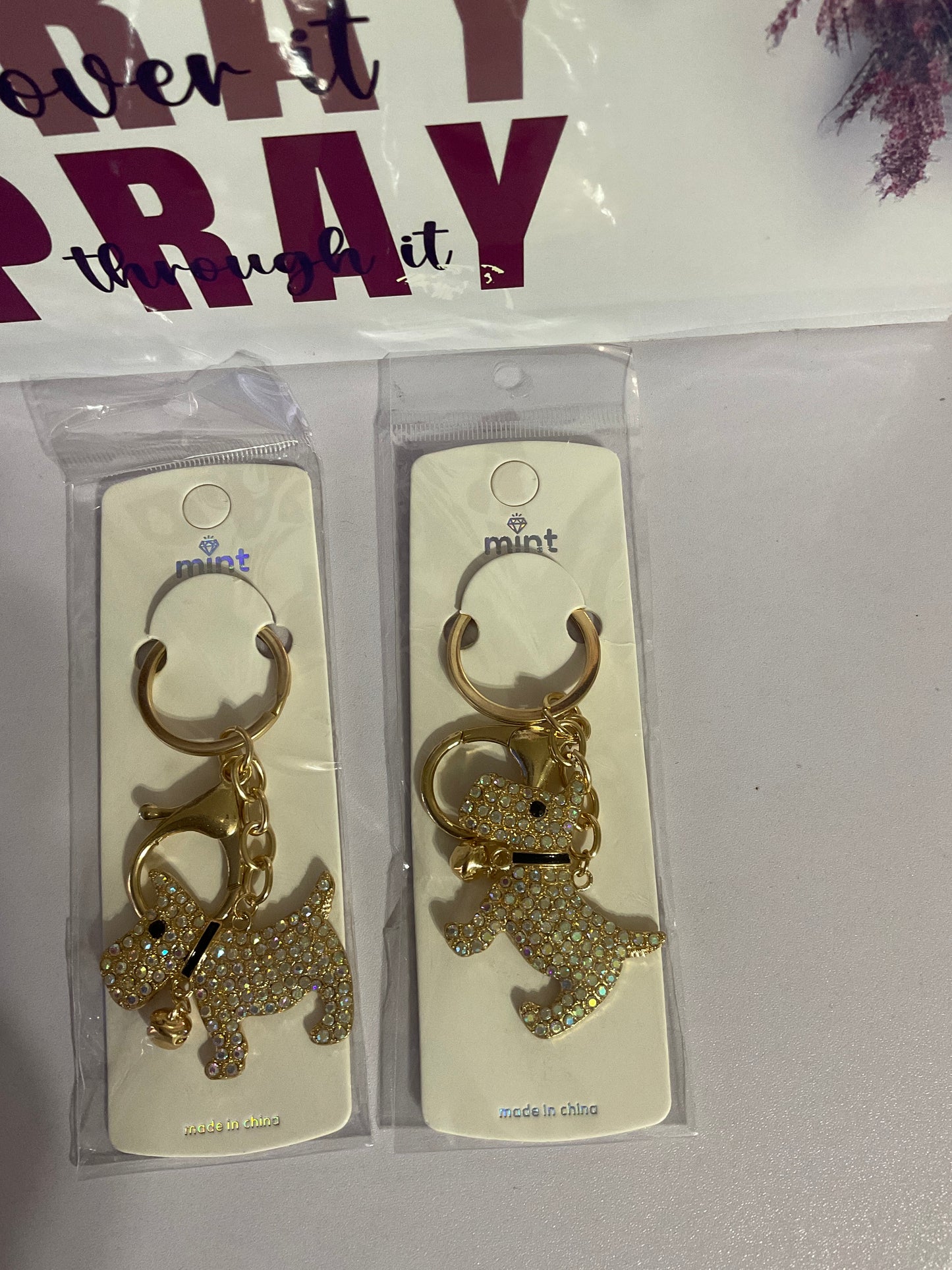 Keychains- dog