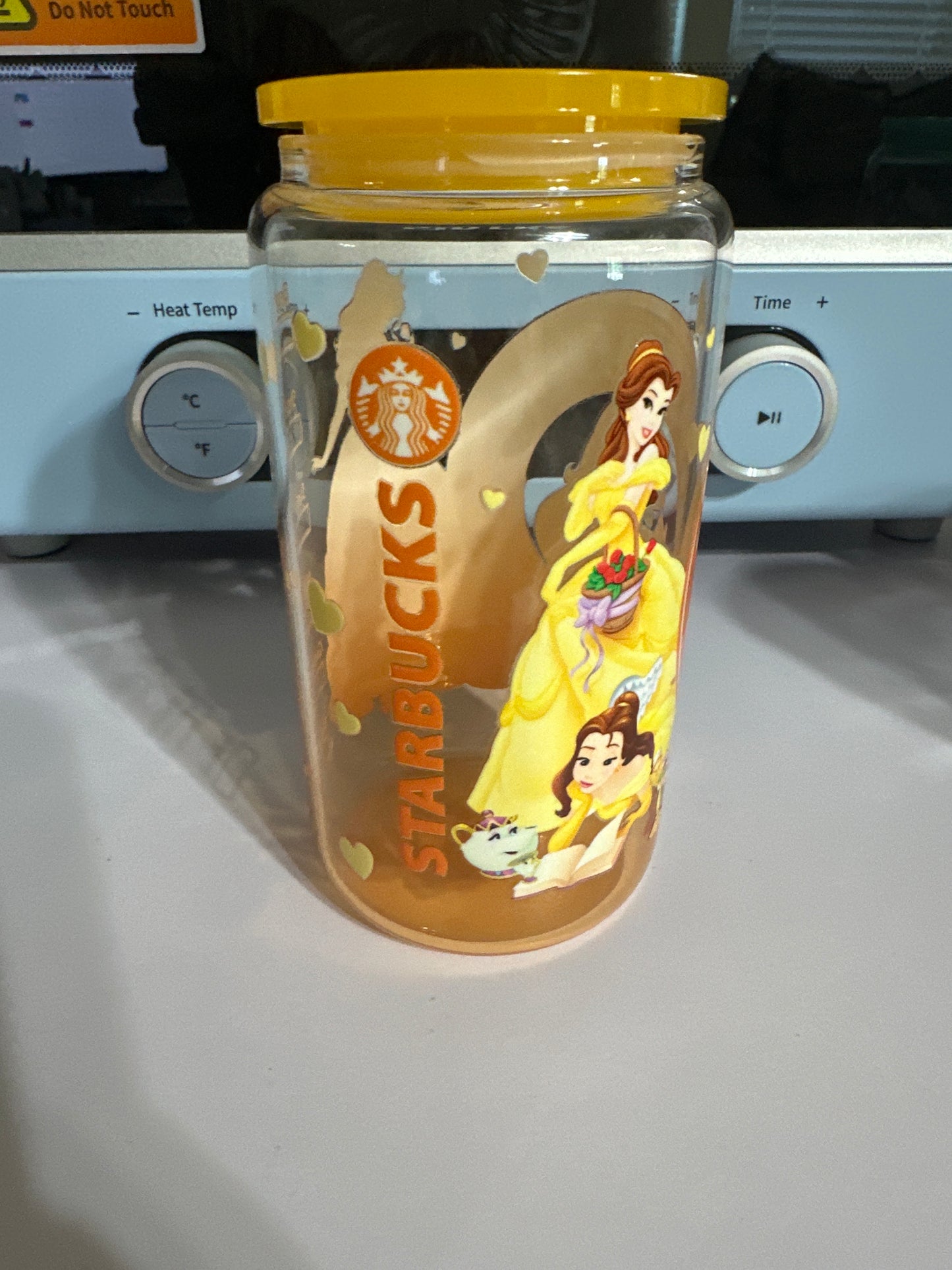 Belle Tumbler Can. Straw included