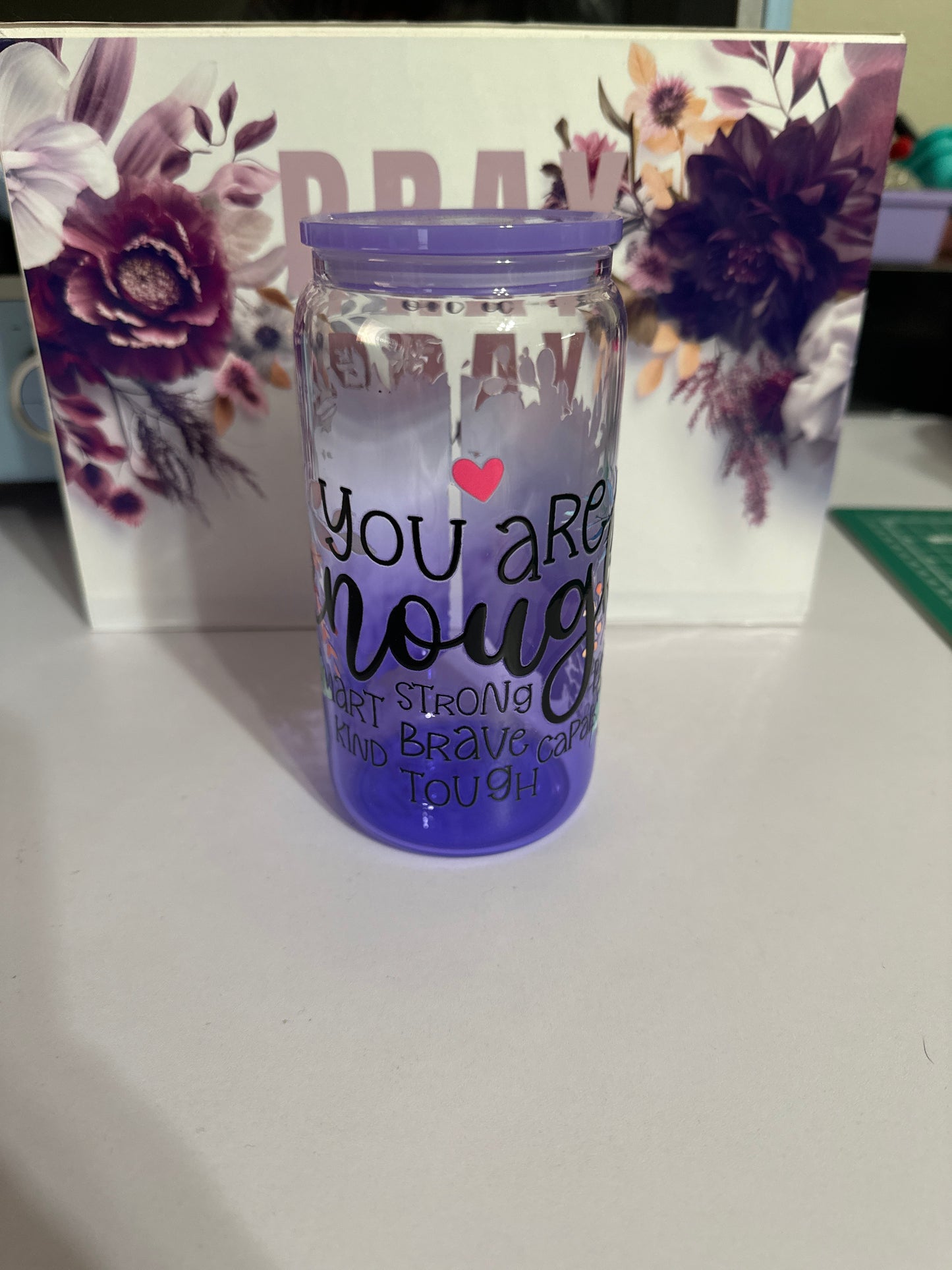 You are Enough- Tumbler Can