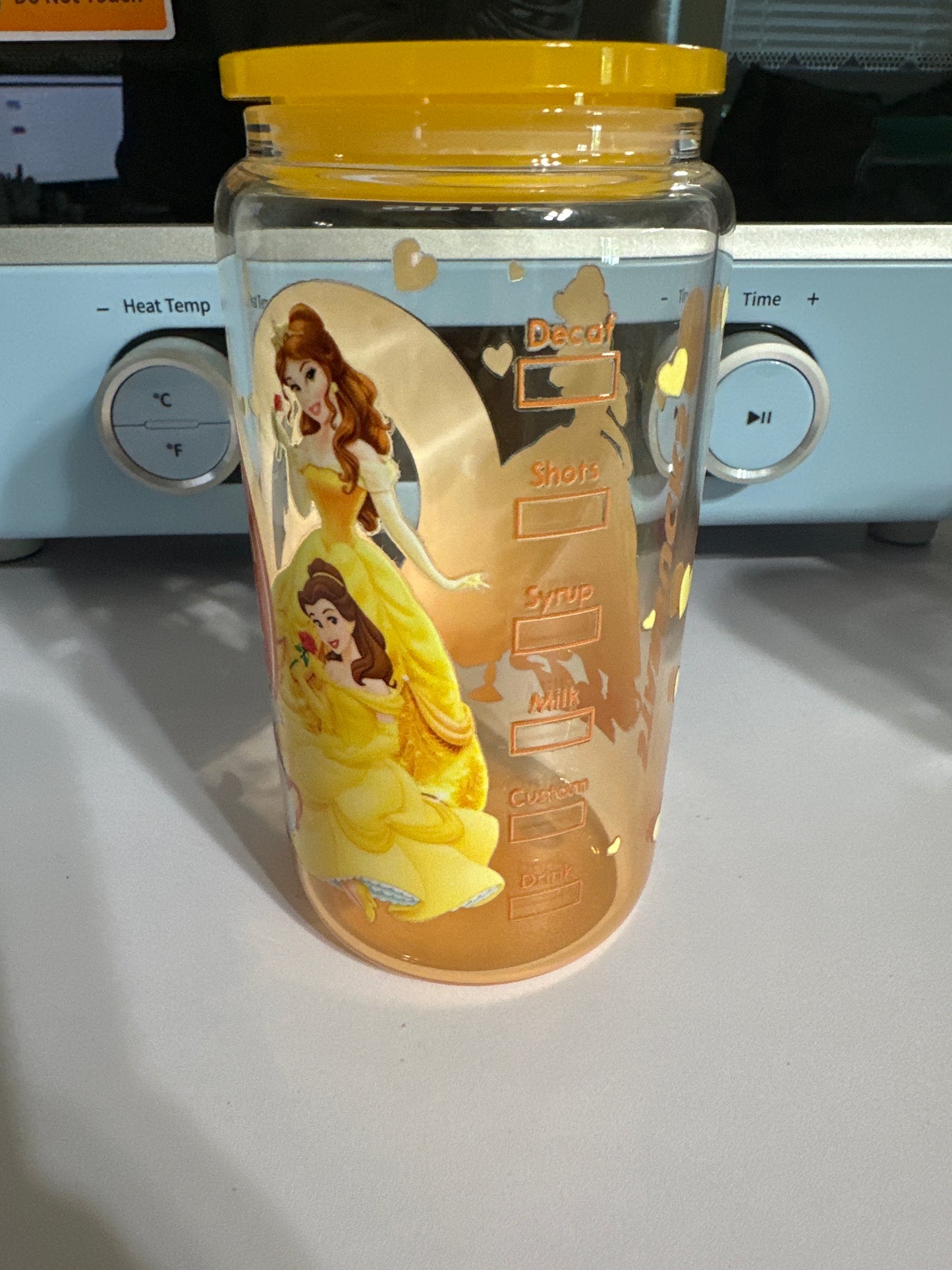 Belle Tumbler Can. Straw included